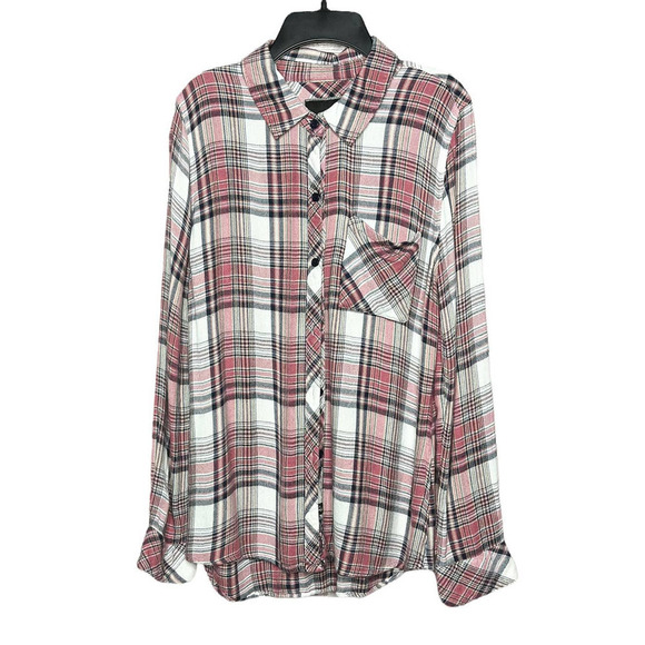 Rails Tops - Rails Hunter Plaid Button Up Top